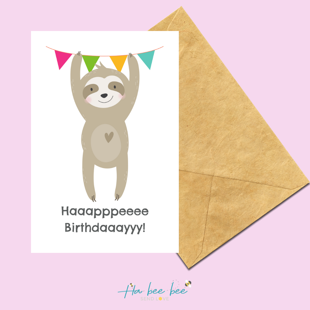 Happy Birthday Sloth