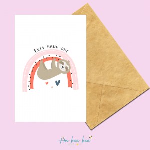 Let's hang out - Sloth