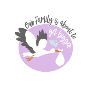 Our family is about to get bigger - Pink