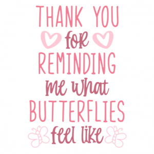 Thank you for reminding me