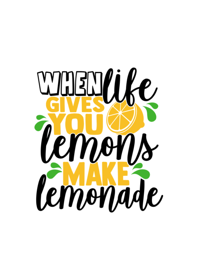When life gives you lemons