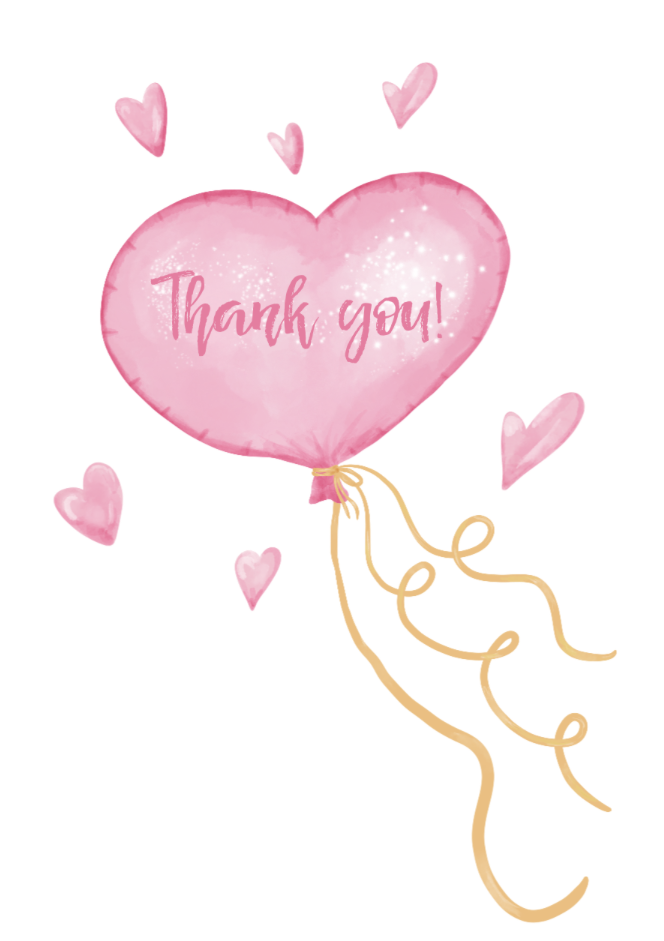 Thank you balloon