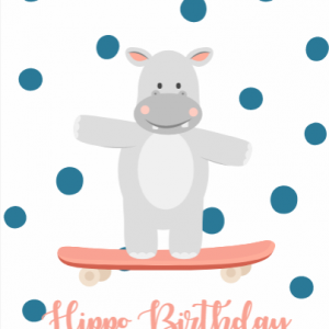 Hippo Birthday