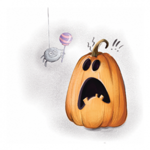 Spider & Pumpkin
