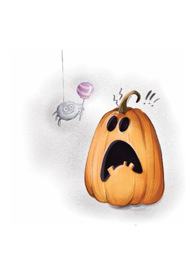 Spider & Pumpkin