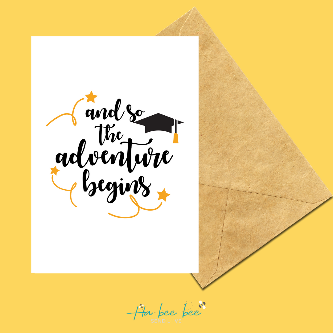 Graduation - And so the adventure begins