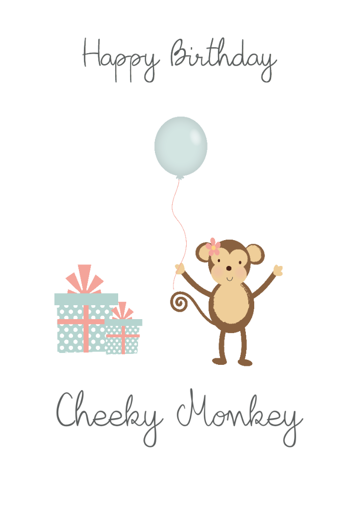 Happy Birthday Monkey