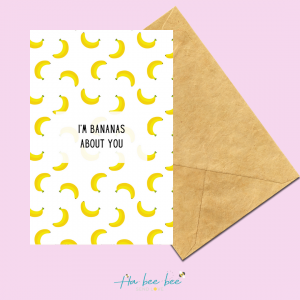 I'm bananas about you