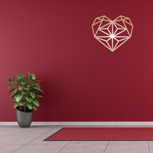 Bronze - Laser Cut Heart