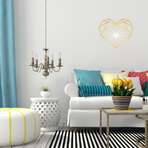 Gold - Laser Cut Heart