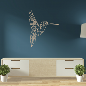 Bronze - Laser Cut Hummingbird