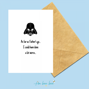 As far as father's go...