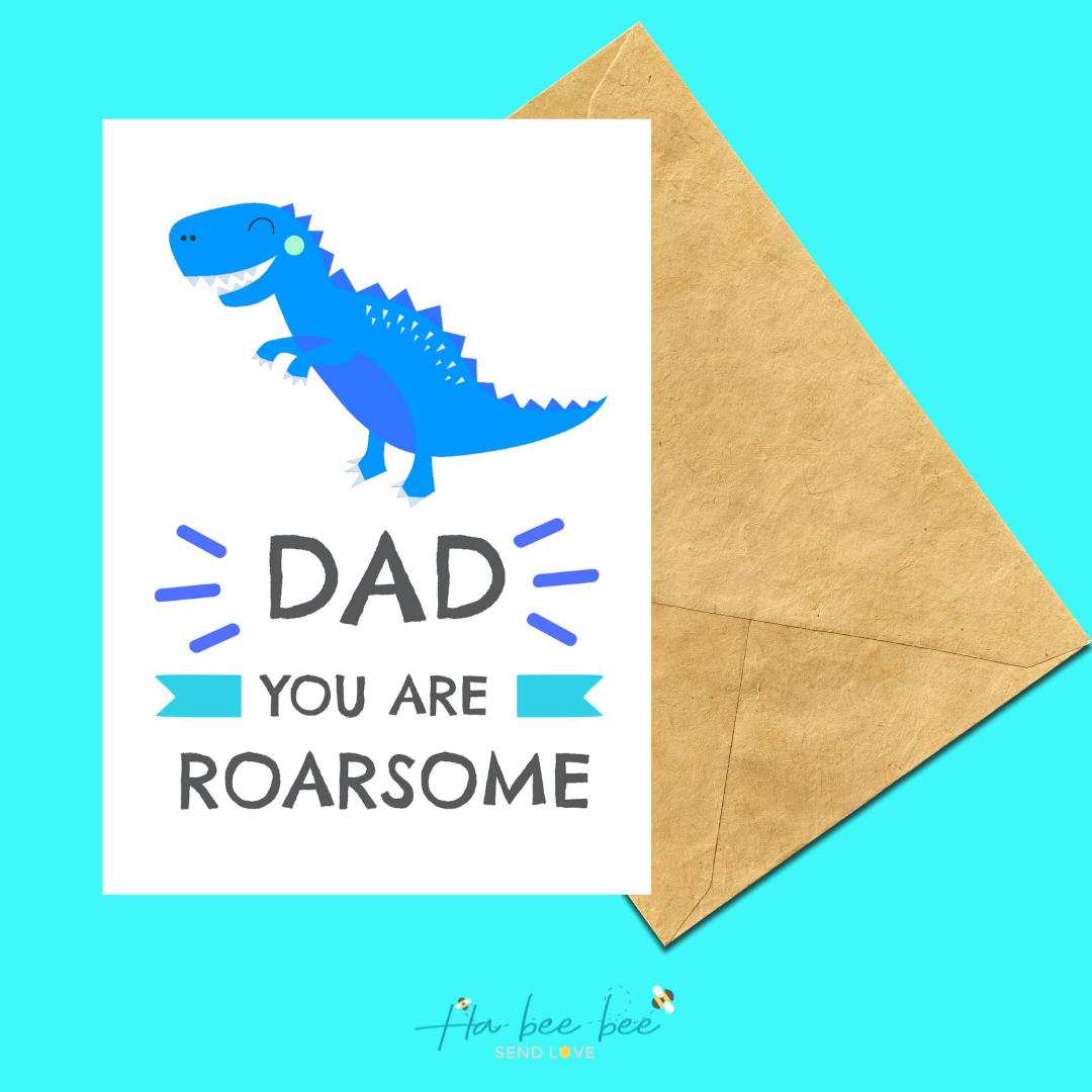 Dad - You are Roarsome - Blue